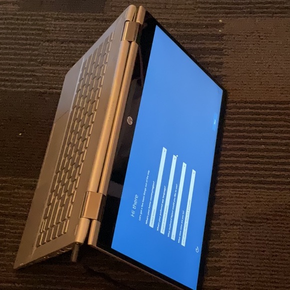HP Silver Convertible Laptop